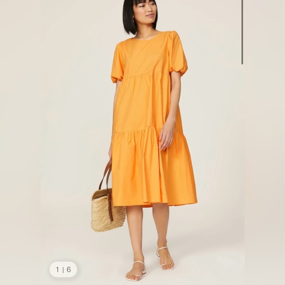 Peter som Marigold Tiered Midi Dress size 10